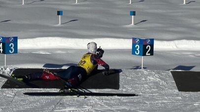 Maureder liegend Schießen | © SkiAustria OOE