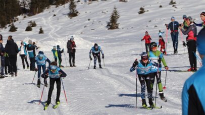 Viel Betrieb bei der LM auf der Postalm | © SkiAustria OOE