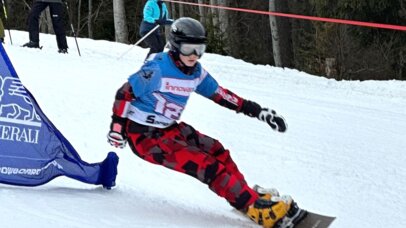 Niklas Graf bei LM | © SkiAustria OOE